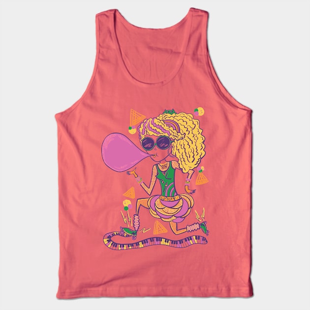 Blowing bubbles….. Tank Top by ratkiss